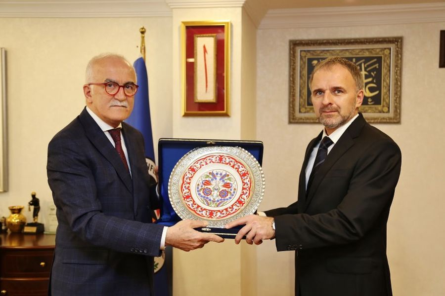 AMBASSADOR OF BOSNIA AND HERZEGOVINIA H.E BAKİR SADOVIC PAID A VISIT TO ...